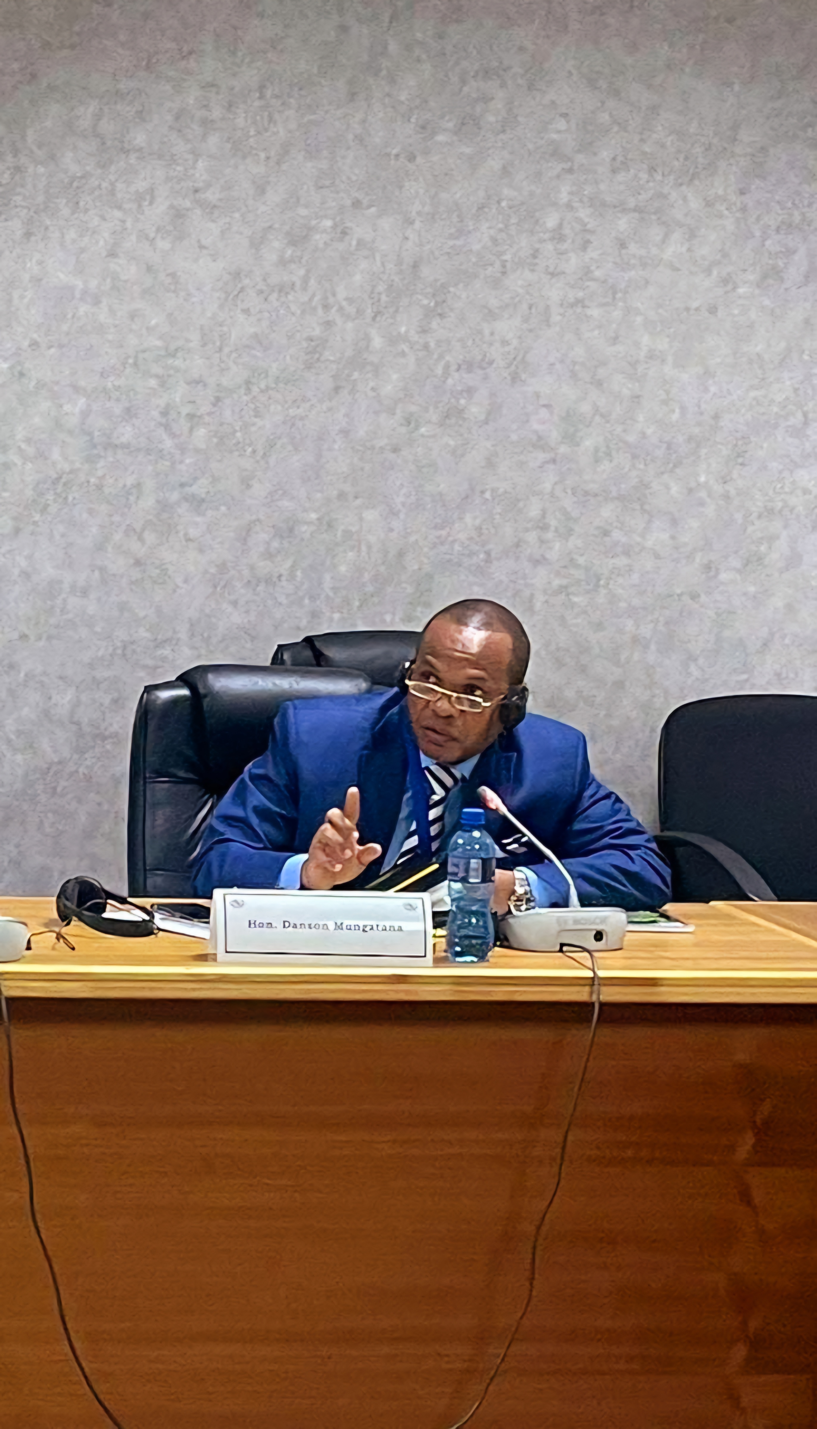 THE MONEY OF AFRICAN PEOPLE BEING USED AT AFRICA UNION SHOULD BE PROCESSED THROUGH THE REPRESENTATIVES OF THE AFRICAN PEOPLE [ PAN AFRICAN PARLIAMENT(PAP)] - SEN MUNGATANA   