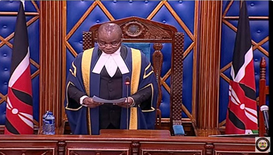 SPEAKER KINGI SETS DATE FOR GOVERNOR MUTAI TRIAL