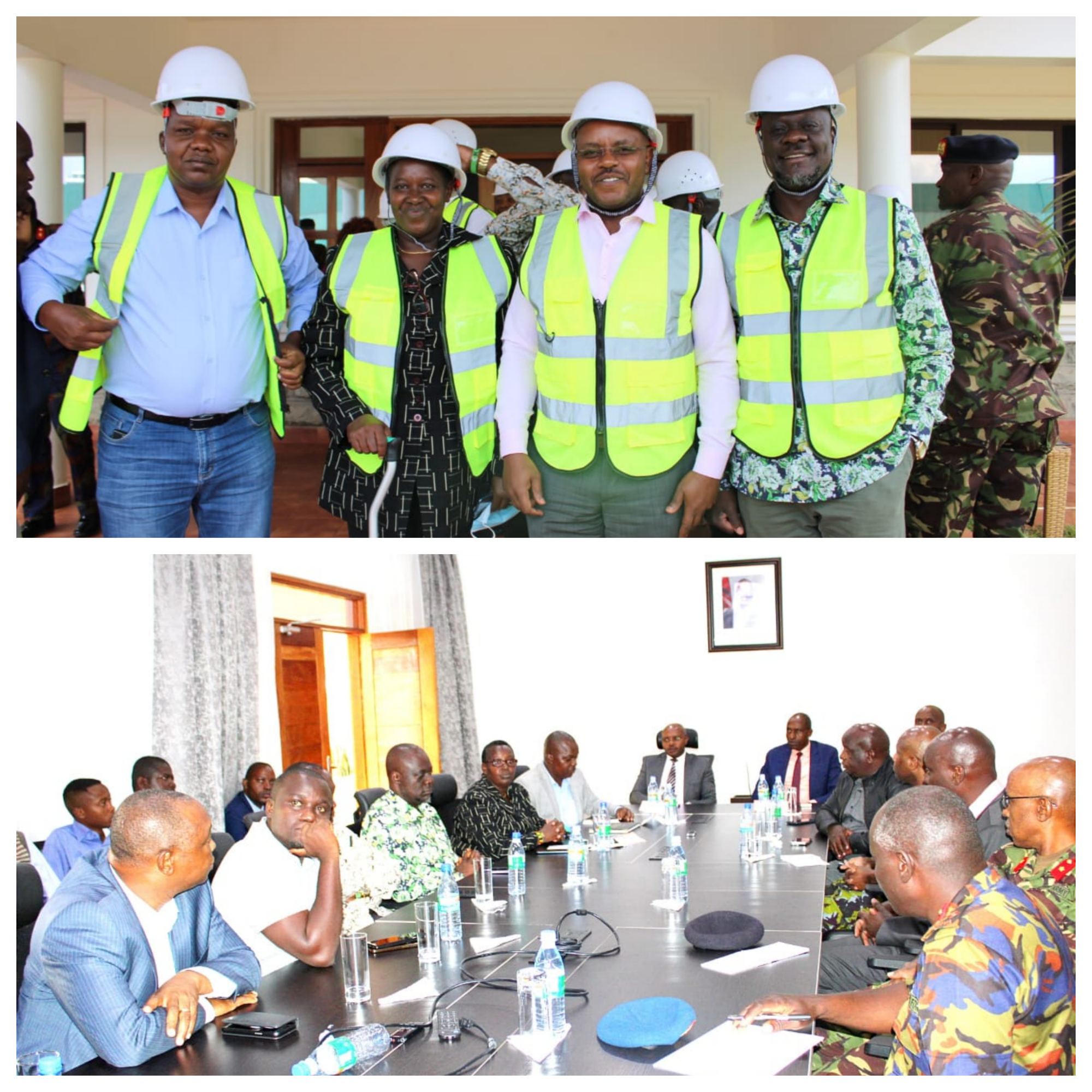 PETITIONS COMMITTEE INSPECTS LEVEL 6 FORCES RESEARCH REFERRAL HOSPITAL PROJECT