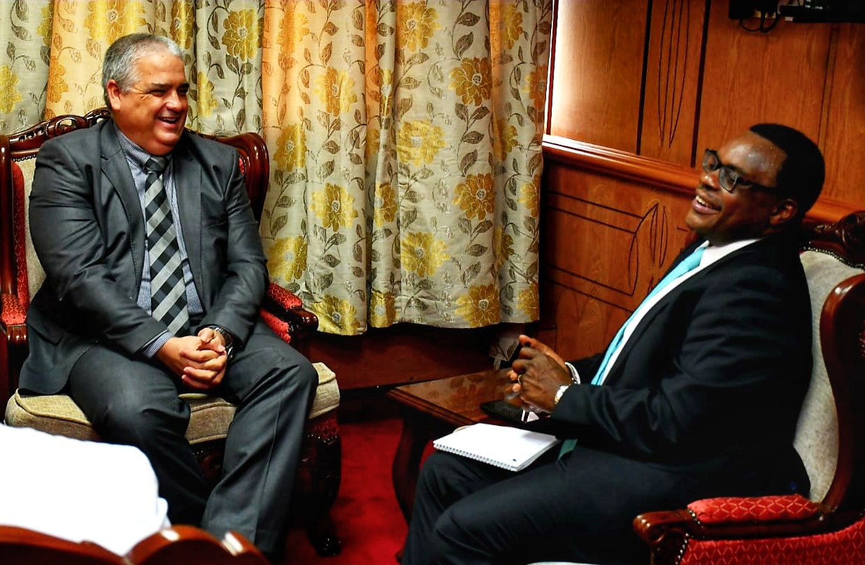 Cuban Ambassador to Kenya Calls on Speaker Lusaka