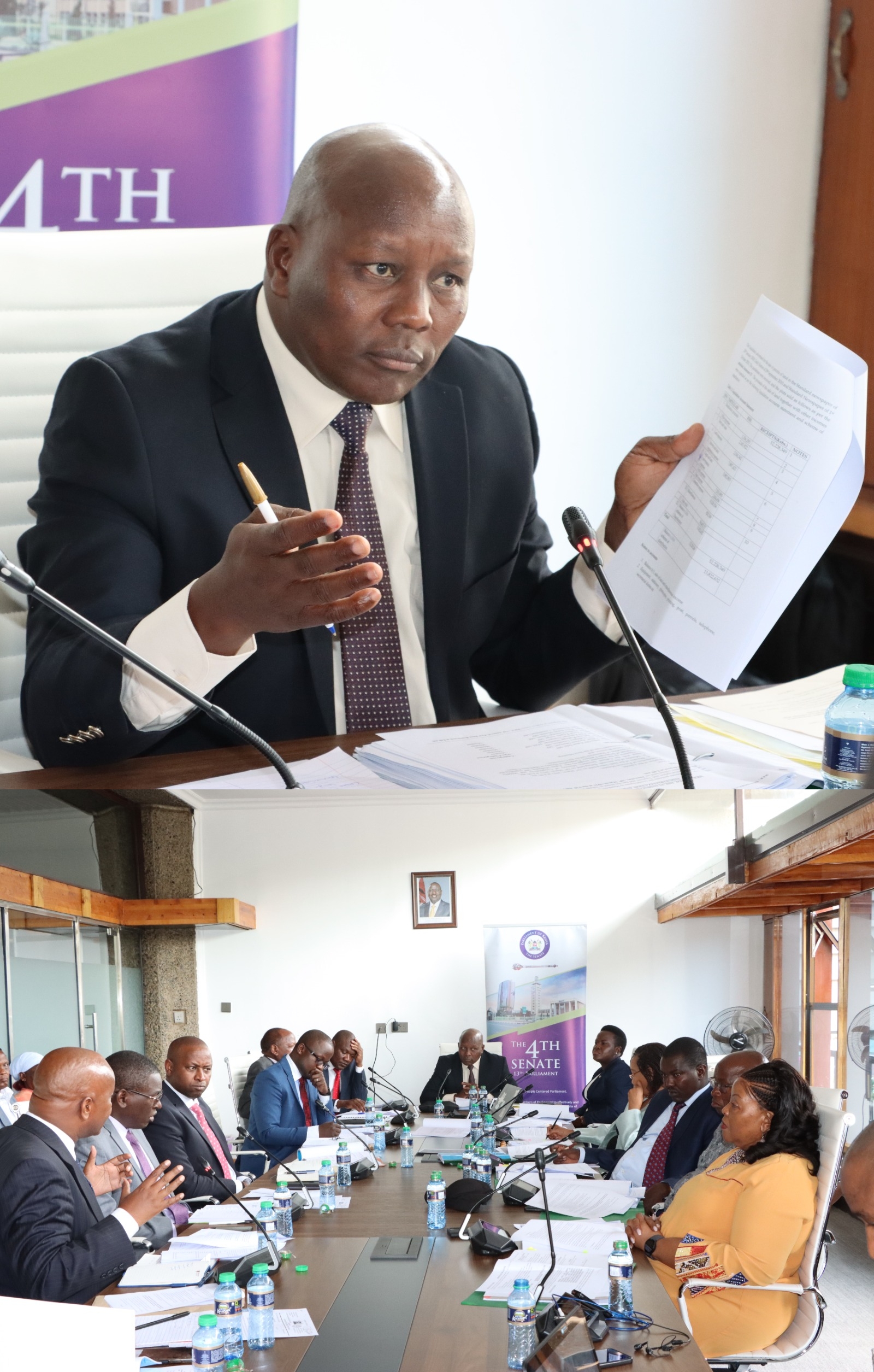 SENATE TRADE, INDUSTRIALIZATION AND TOURISM COMMITTEE MEETS PS.HON. PATRICK KILEMI ON MATTERS LIQUIDATION OF DRUMVALE FARMERS’ COOPERATIVE SOCIETY IN MACHAKOS COUNTY