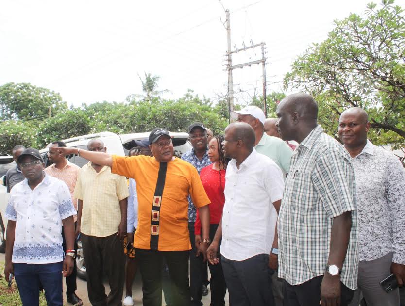 Committee on Implementation inspects land owned by Coast Water Works Development Agency 