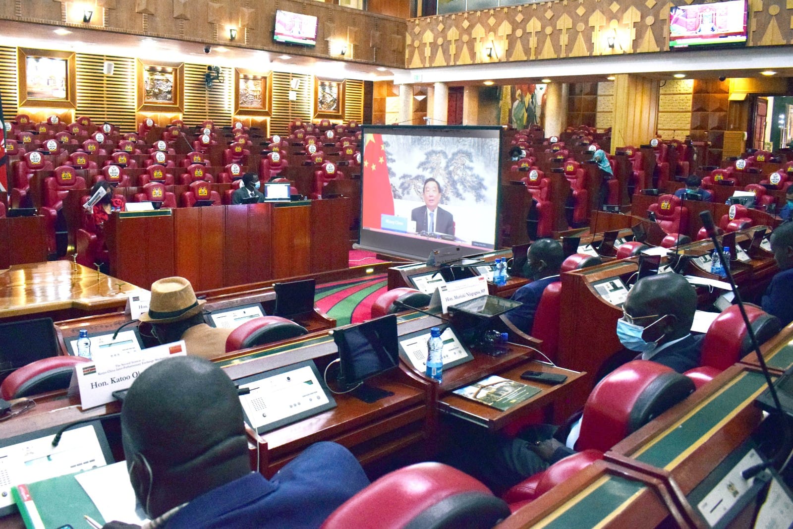 Kenyan and China lawmakers hold virtual conference; resolve to deepen Parliamentary relations