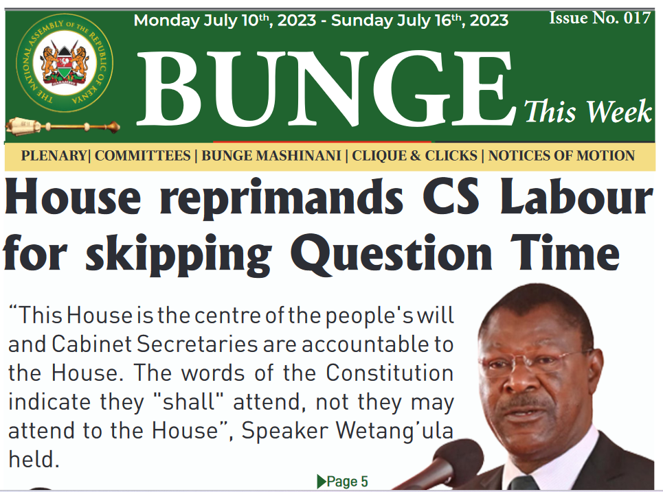 Bunge This Week  Issue 0017