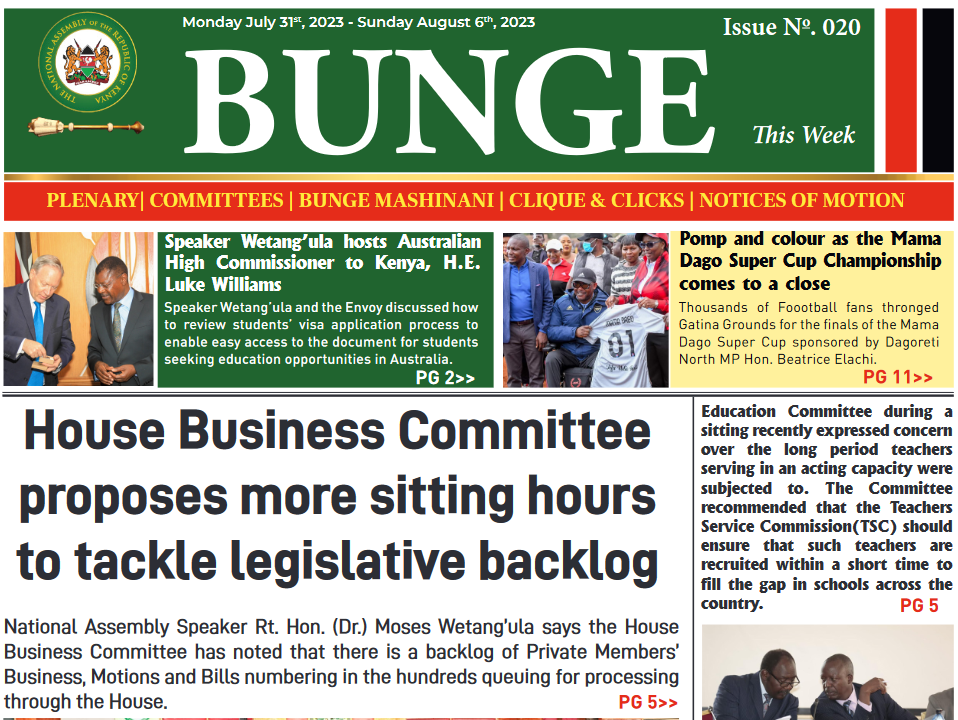 Bunge this Week Issue 020
