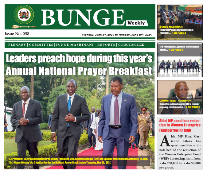 Bunge Weekly Issue 058