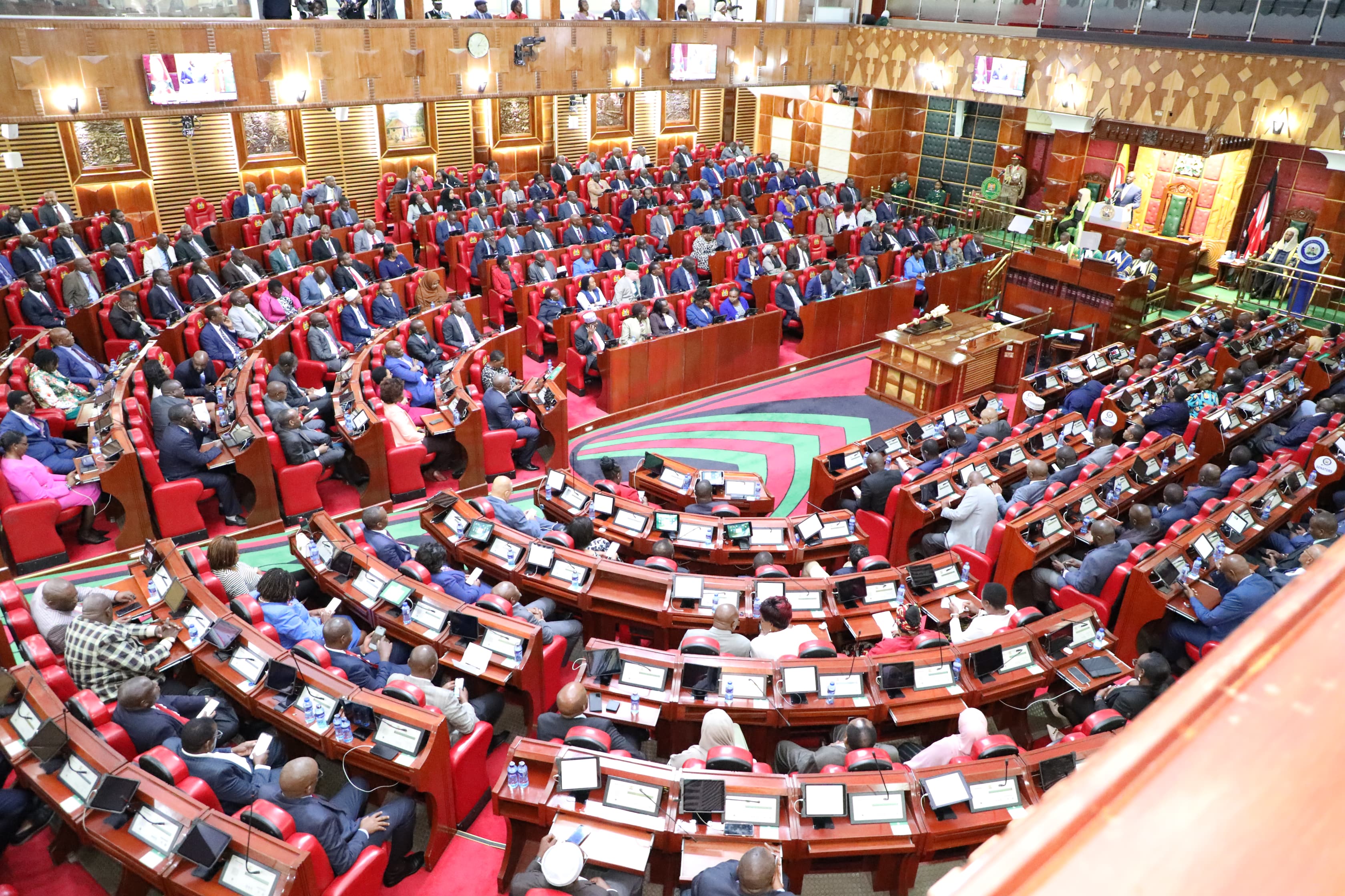 ariel view of the National Assembly