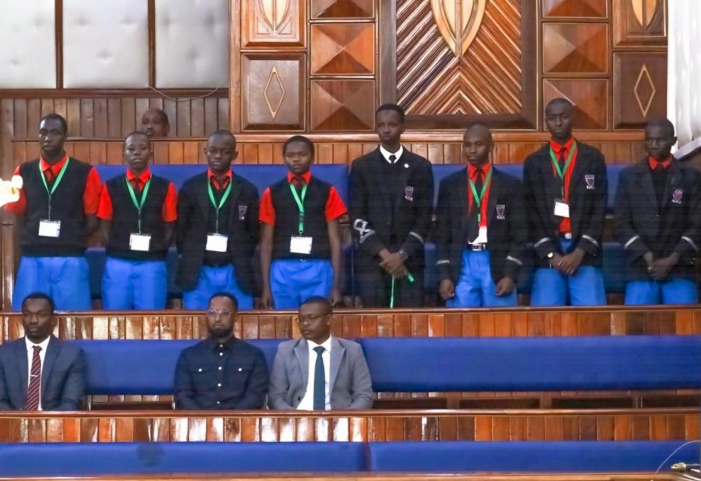 STAREHE BOYS’ SCHOOL AND CENTRE VOLUNTARY SERVICE SCHEME AT PARLIAMENT