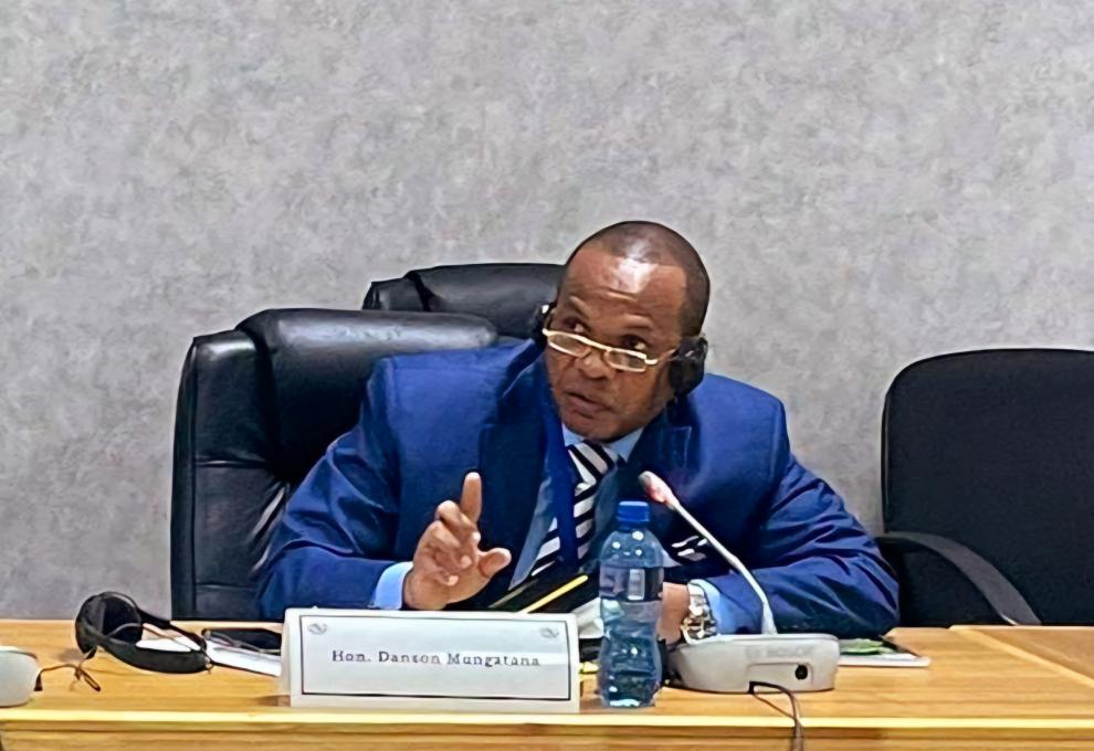 THE MONEY OF AFRICAN PEOPLE BEING USED AT AFRICA UNION SHOULD BE PROCESSED THROUGH THE REPRESENTATIVES OF THE AFRICAN PEOPLE [ PAN AFRICAN PARLIAMENT(PAP)] - SEN MUNGATANA   