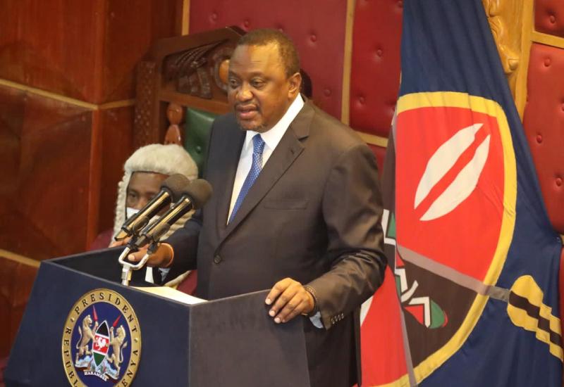 President Uhuru Addresses Parliament; Assures Country that the State of the Nation is Strong, Resilient and Steady