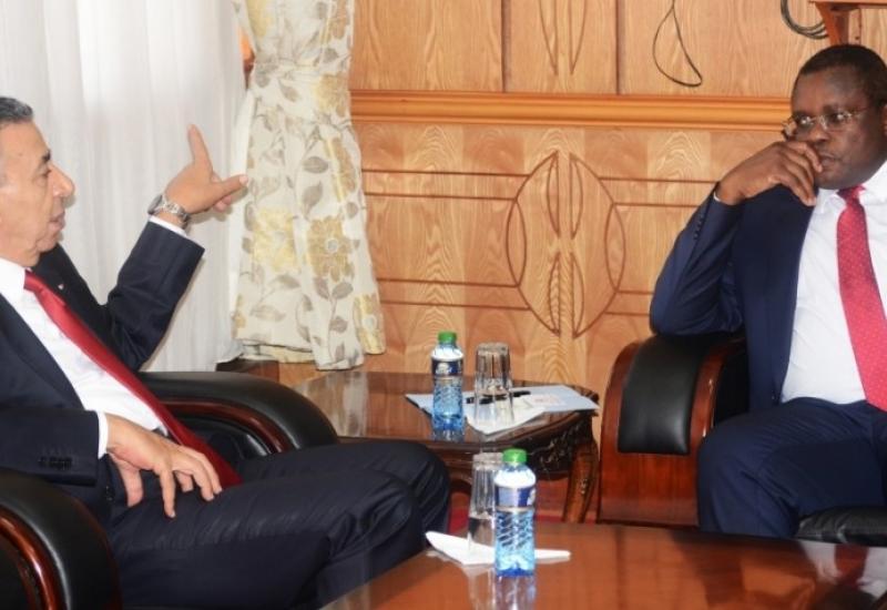 Speaker Lusaka meets Jordanian Ambassador to Kenya
