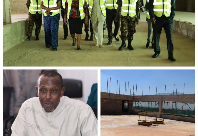 DEFENCE COMMITTEE TOURS KENYA DEFENCE FORCES  HEALTH FACILITY TO ASSESS ONGOING WORKS