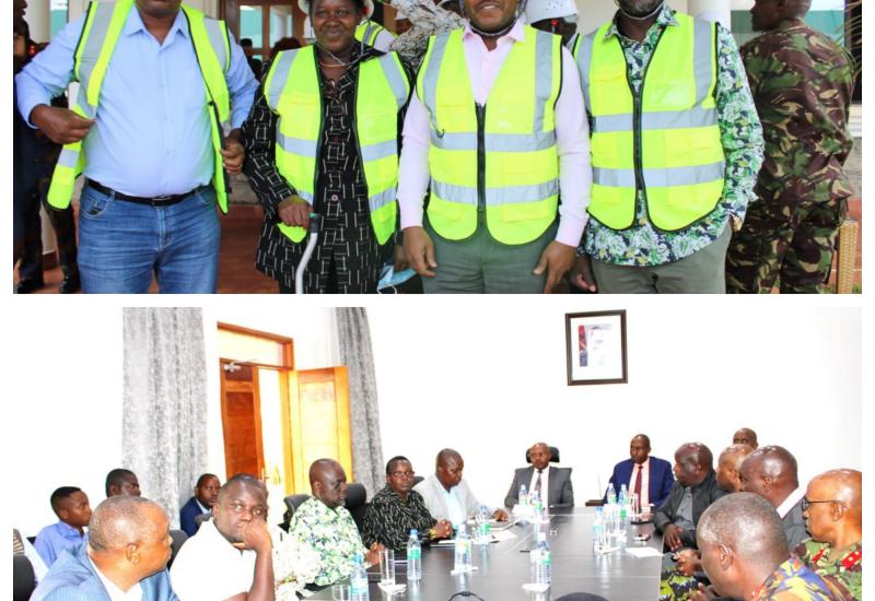 PETITIONS COMMITTEE INSPECTS LEVEL 6 FORCES RESEARCH REFERRAL HOSPITAL PROJECT