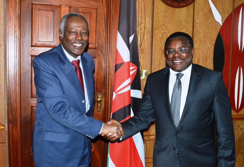 Speaker Lusaka Lauds Kenya-Sudan Relations as Envoy's Tour of Duty Draws to an End 