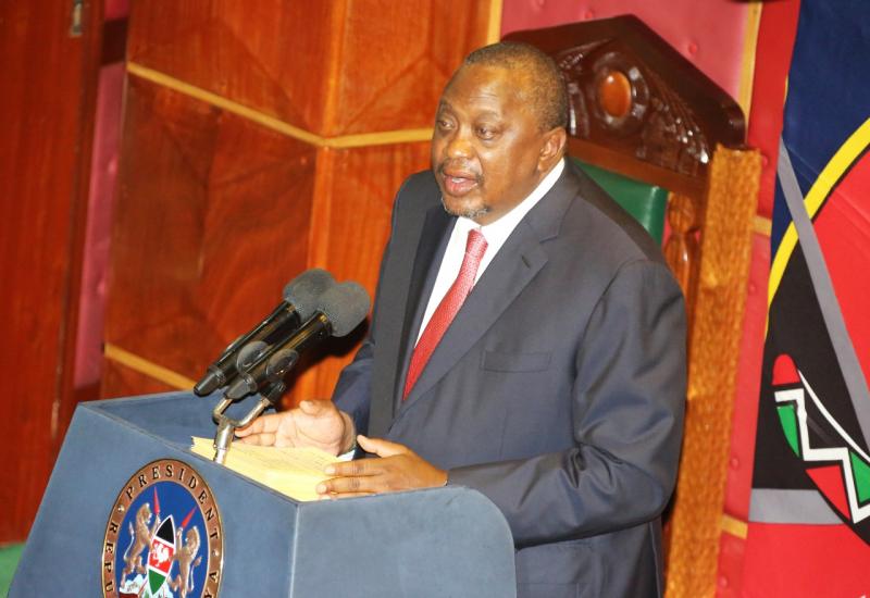 PRESIDENT UHURU DELIVERS HIS EIGHTH ADDRESS TO PARLIAMENT