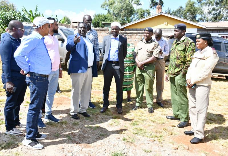 NG-CDF COMMITTEE INSPECTS PROJECTS IN EMBU COUNTY 
