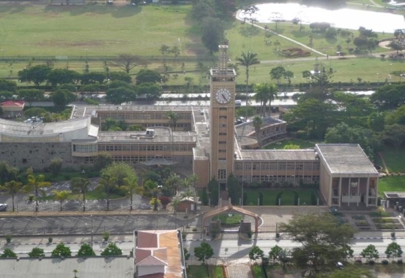 Kenyan parliament building