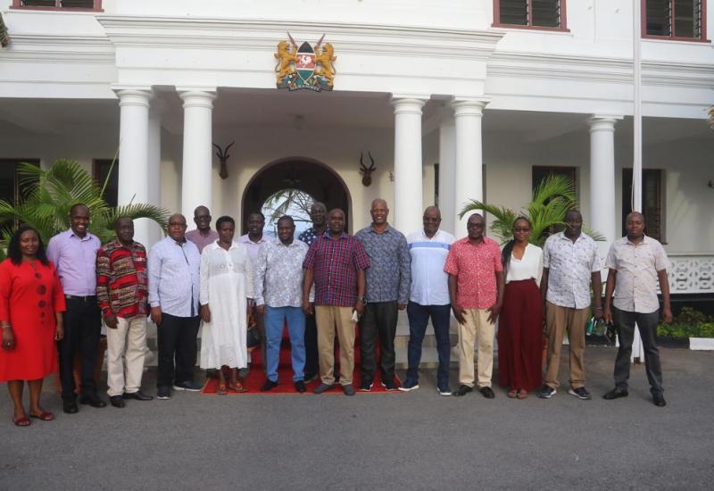 HOUSE TEAM CONDUCTS INSPECTION TOUR OF STATE HOUSE, MOMBASA, PLEDGES TO SUPPORT RESTORATION OF THE BUILDING