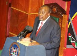 PRESIDENT UHURU DELIVERS HIS EIGHTH ADDRESS TO PARLIAMENT