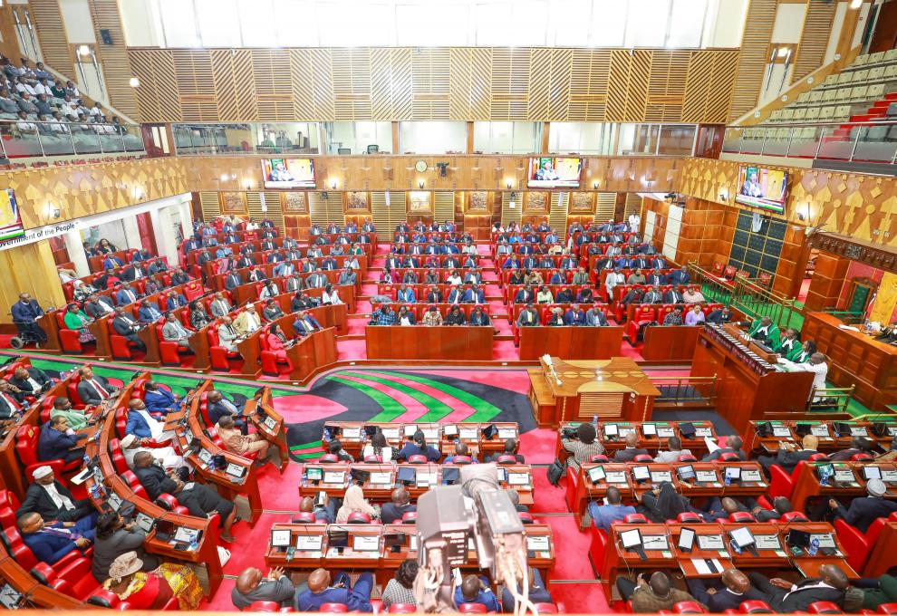 ariel view of the National Assembly