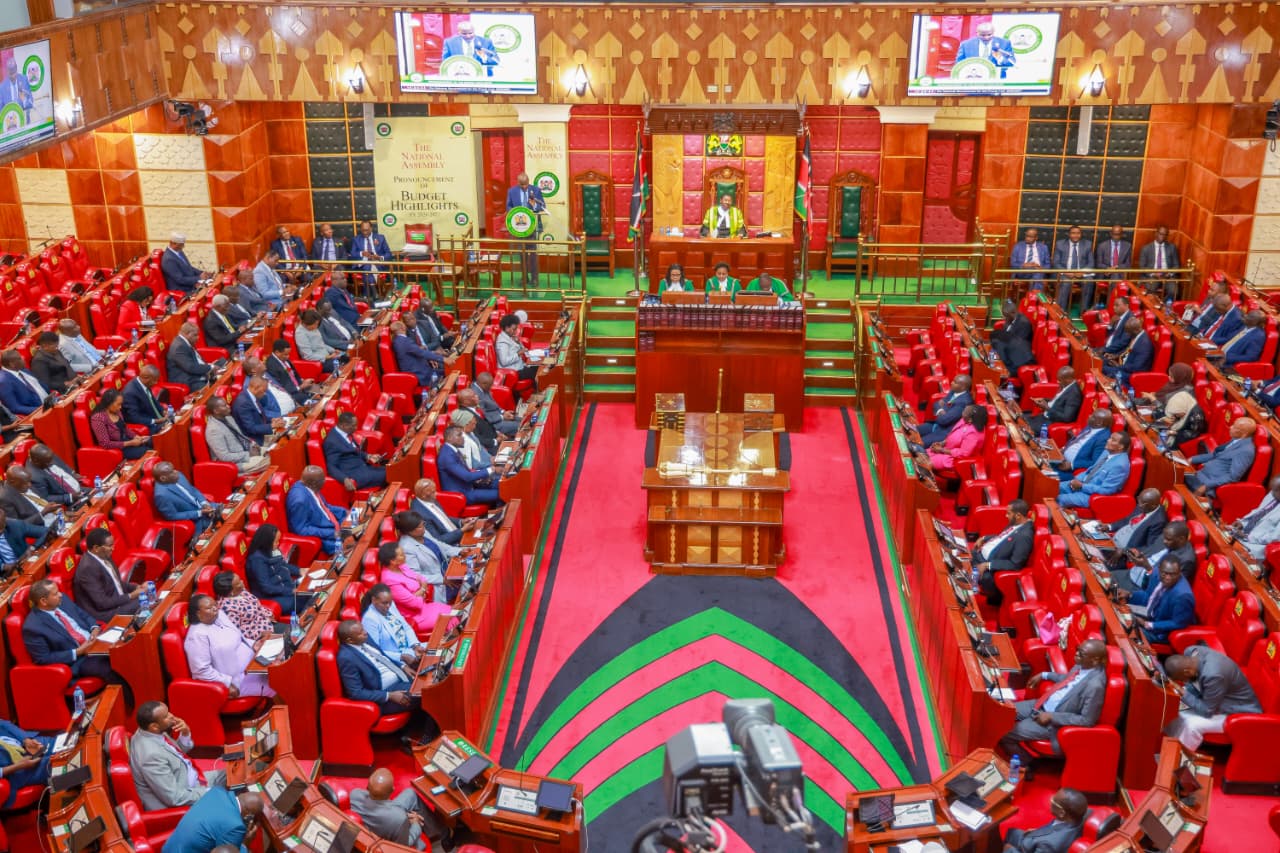 ariel view of the National Assembly