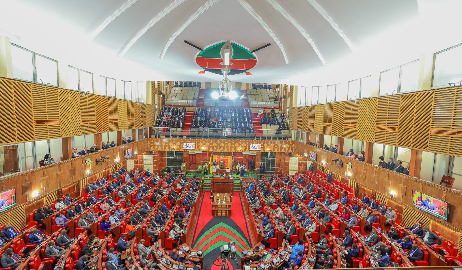 ariel view of the National Assembly