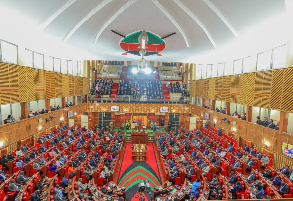 ariel view of the National Assembly