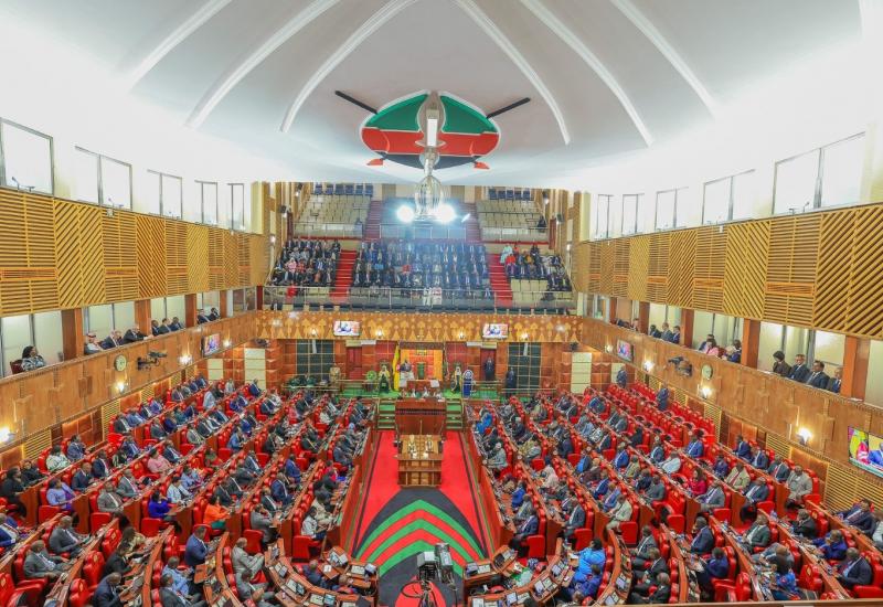 ariel view of the National Assembly